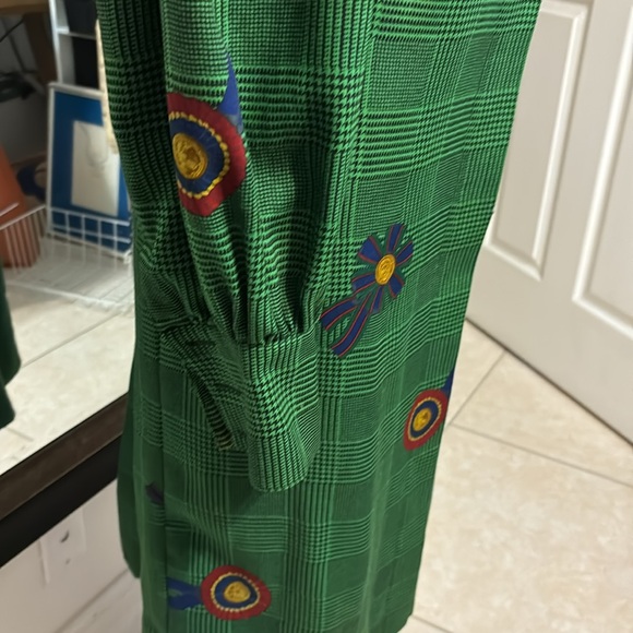 Vintage 70/80 Adel Simpson NY Wool Dress Size Large - Picture 6 of 14